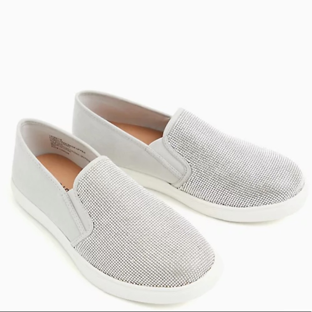 Embellished Slip On Sneakers